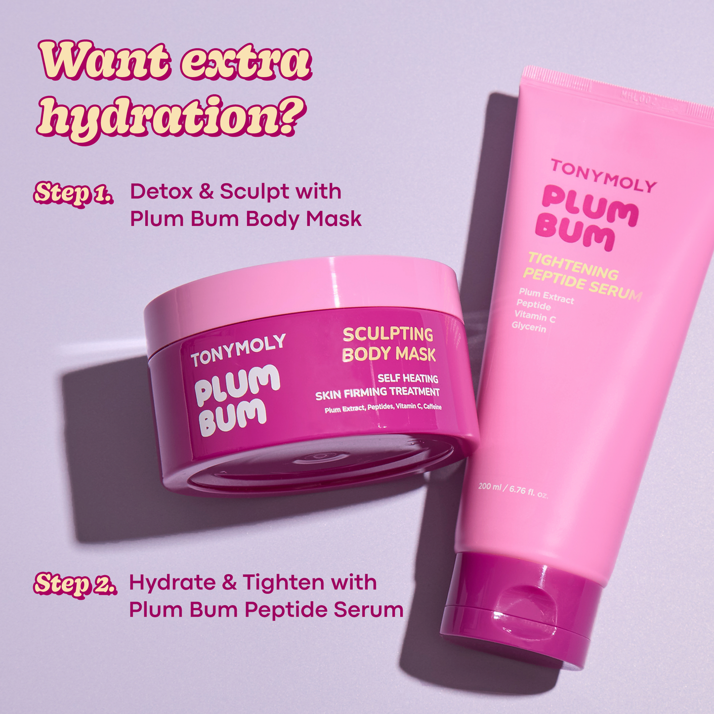 TM- Plum Bum Self Heating Sculpting Body Mask