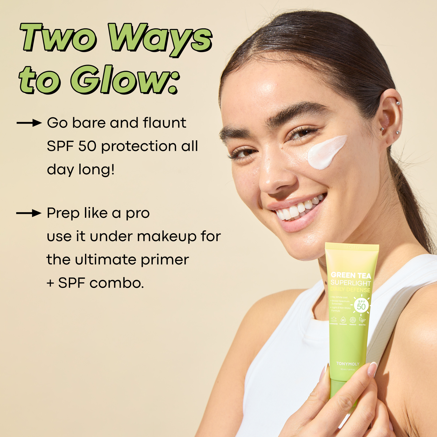 TM - Green Tea Superlight Daily Defense 50 SPF Sunscreen