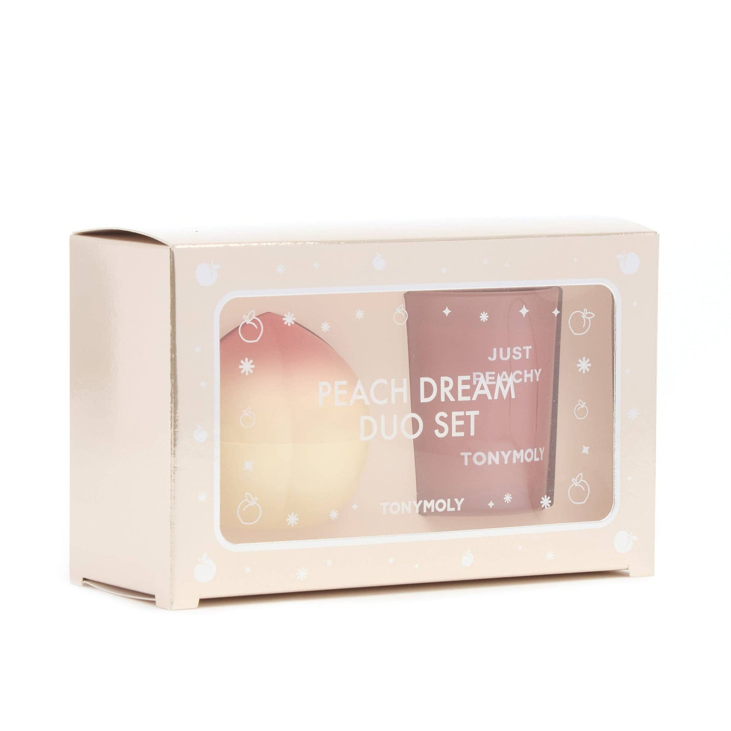 TM - Peach Dream Hand Butter + Candle Gift Set