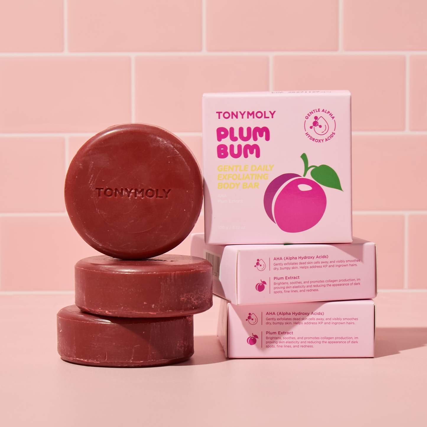 TM - Plum Bum Gentle Daily Exfoliating Body Bar