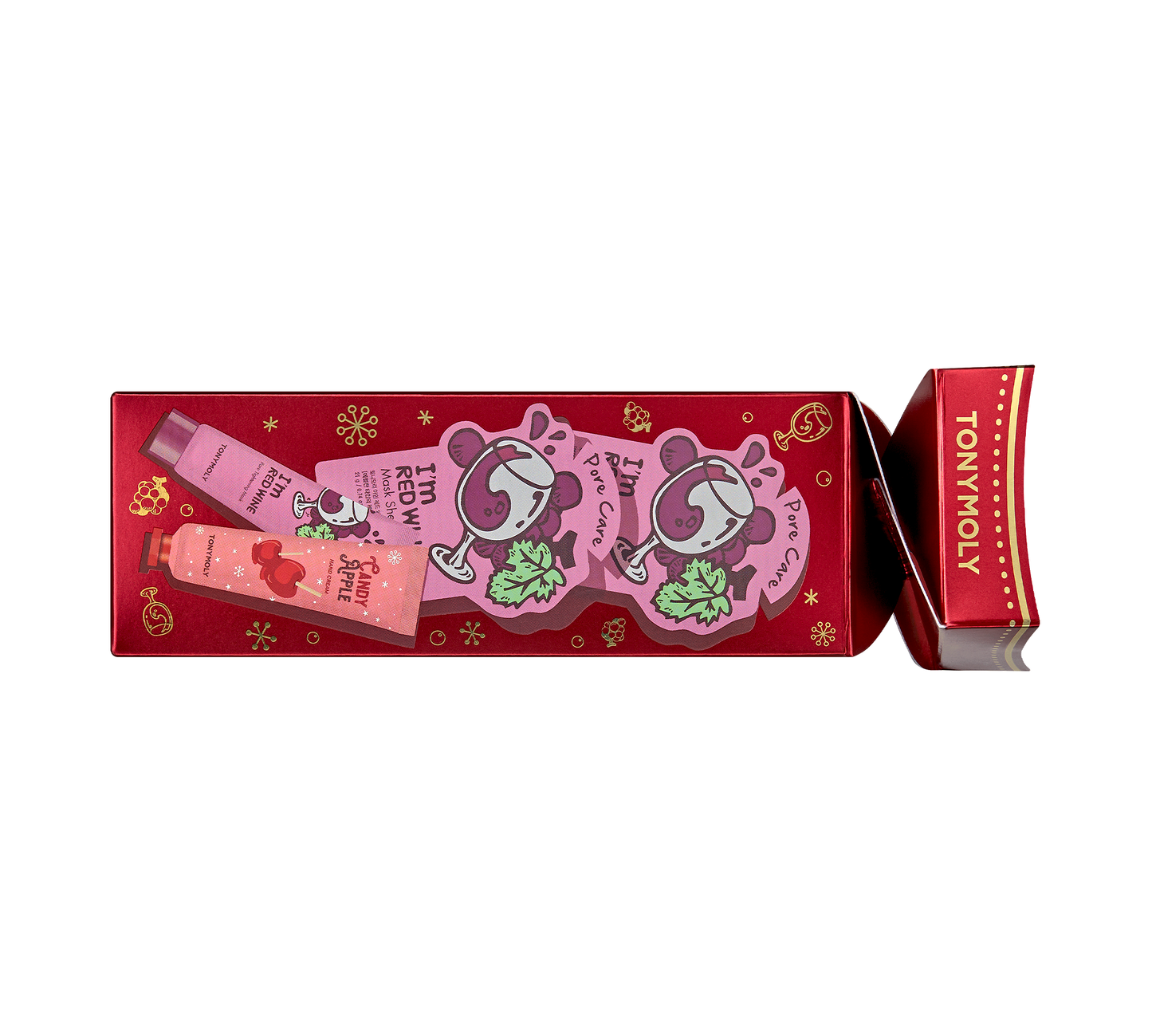TM - On Cloud Wine Mask + Hand Cream Box Gift Set