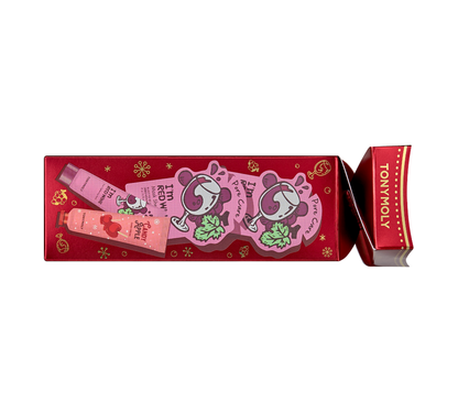 TM - On Cloud Wine Mask + Hand Cream Box Gift Set