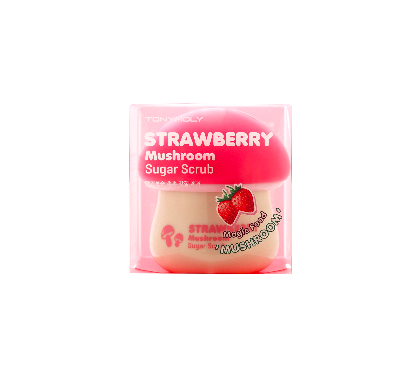 TM-Magic Food Strawberry Mushroom Sugar Scrub