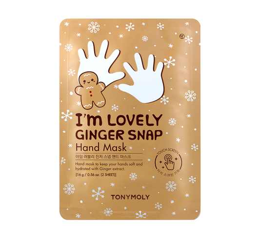 TM - Limited-Edition I'm Lovely Ginger Snap Hand Mask