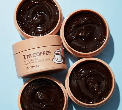 TM-I'm Coffee Gel To Cream Smoothing Scrub Mask