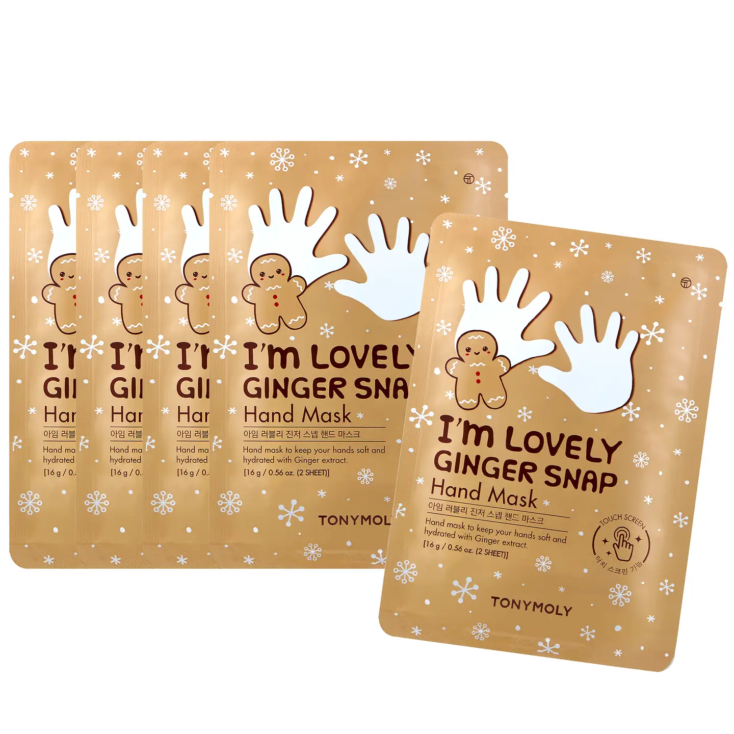 TM-I'm Lovely Ginger Snap Hand Mask