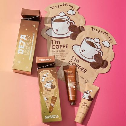 TM - Deja Brew Mask + Hand Cream Box Gift Set