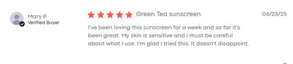 TM - Green Tea Superlight Daily Defense 50 SPF Sunscreen