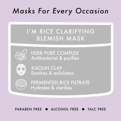 TM - I'm Rice Kaolin Clay Mask