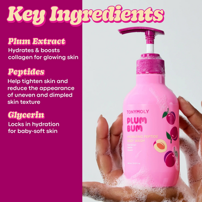 TM - Plum Bum Hydrating Peptide Body Wash