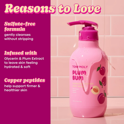 TM - Plum Bum Hydrating Peptide Body Wash