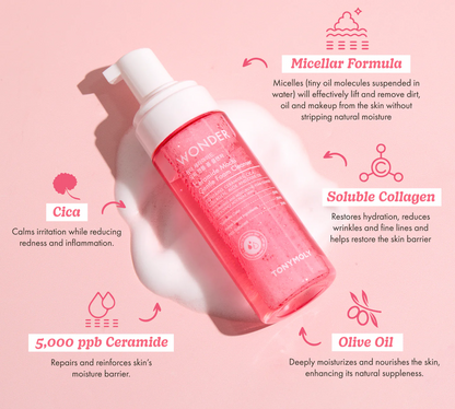 TM- Wonder Ceramide Mochi Gentle Foam Cleanser