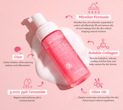 TM-Wonder Ceramide Mochi Gentle Foam Cleanser