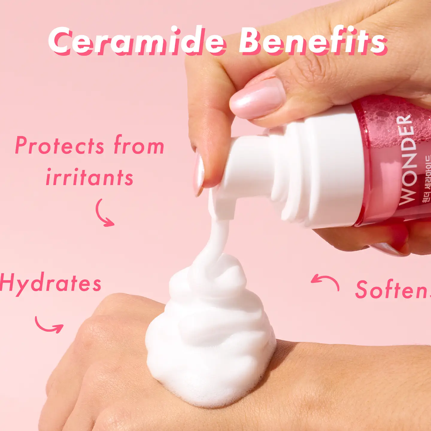 TM-Wonder Ceramide Mochi Gentle Foam Cleanser