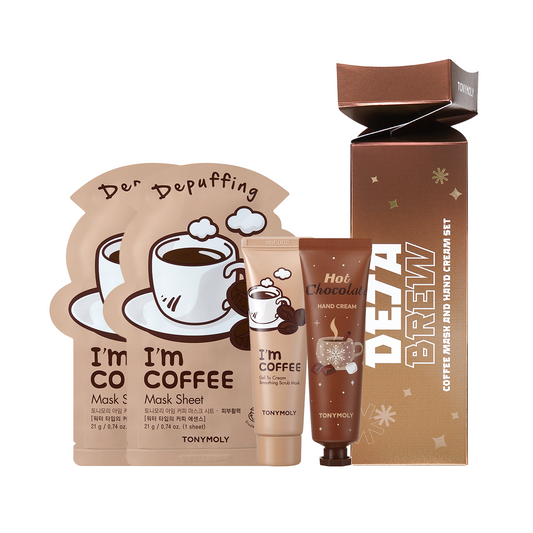 TM - Deja Brew Mask + Hand Cream Box Gift Set