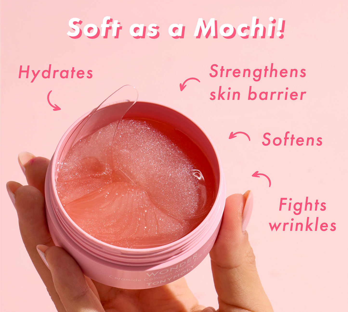 TM - Wonder Ceramide Collagen Mochi Eye Patches